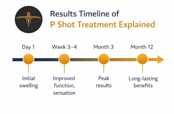 Results Timeline of P Shot Treatment Explained