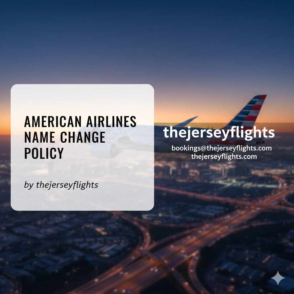 American Airlines Name Change Policy – Complete Guide for Passenger Name Updates