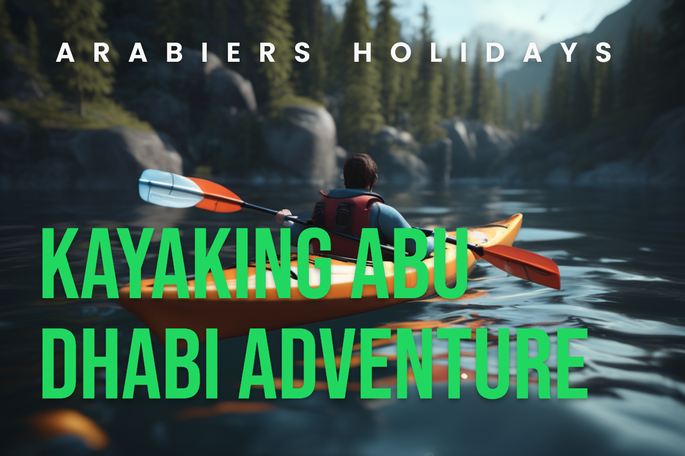 Kayaking Abu Dhabi Experience