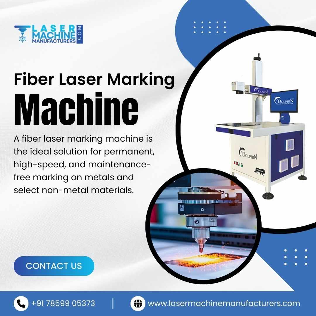 Fiber Laser Marking Machine for Permanent & High-Speed Marking
