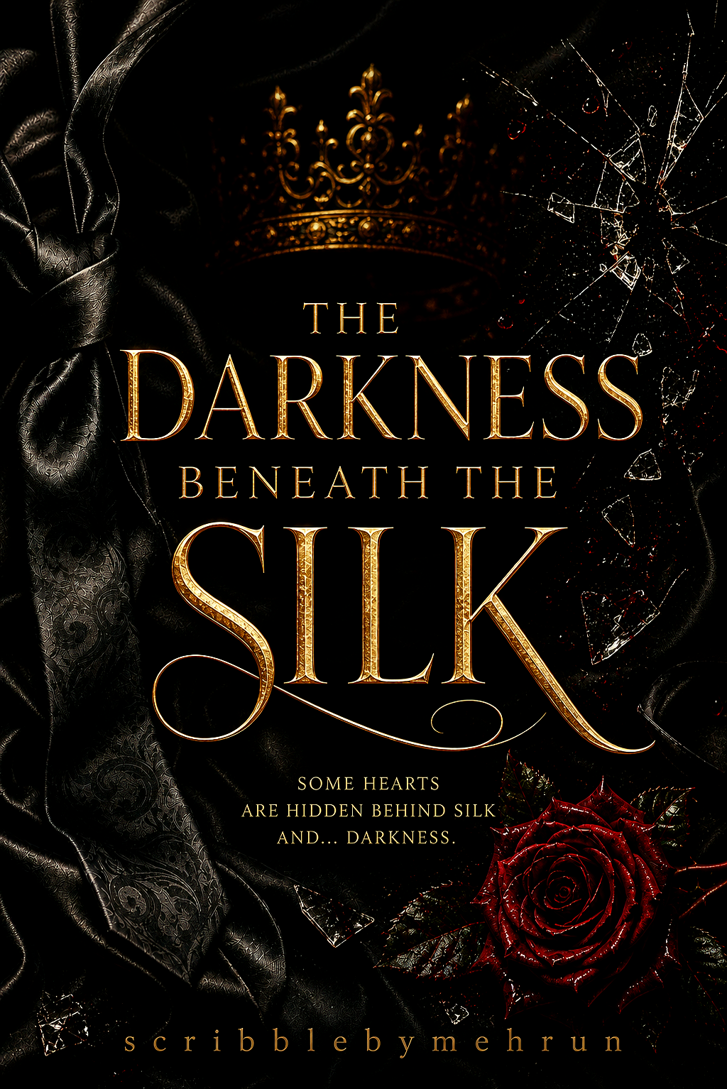 The darkness beneath the silk