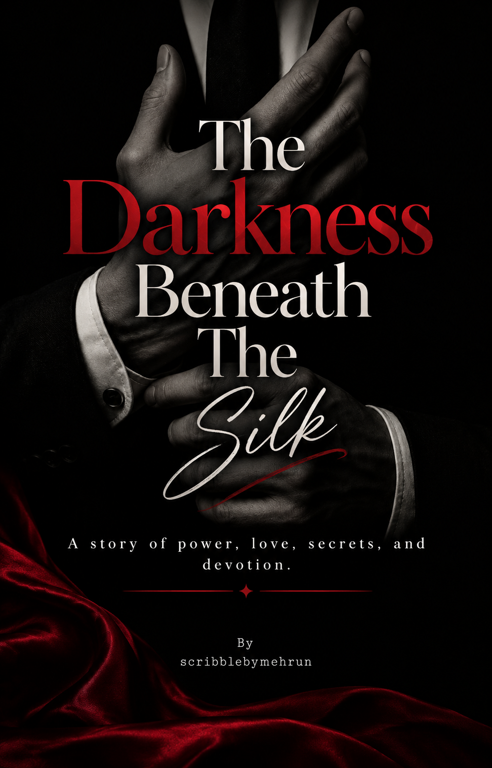 The darkness beneath the silk