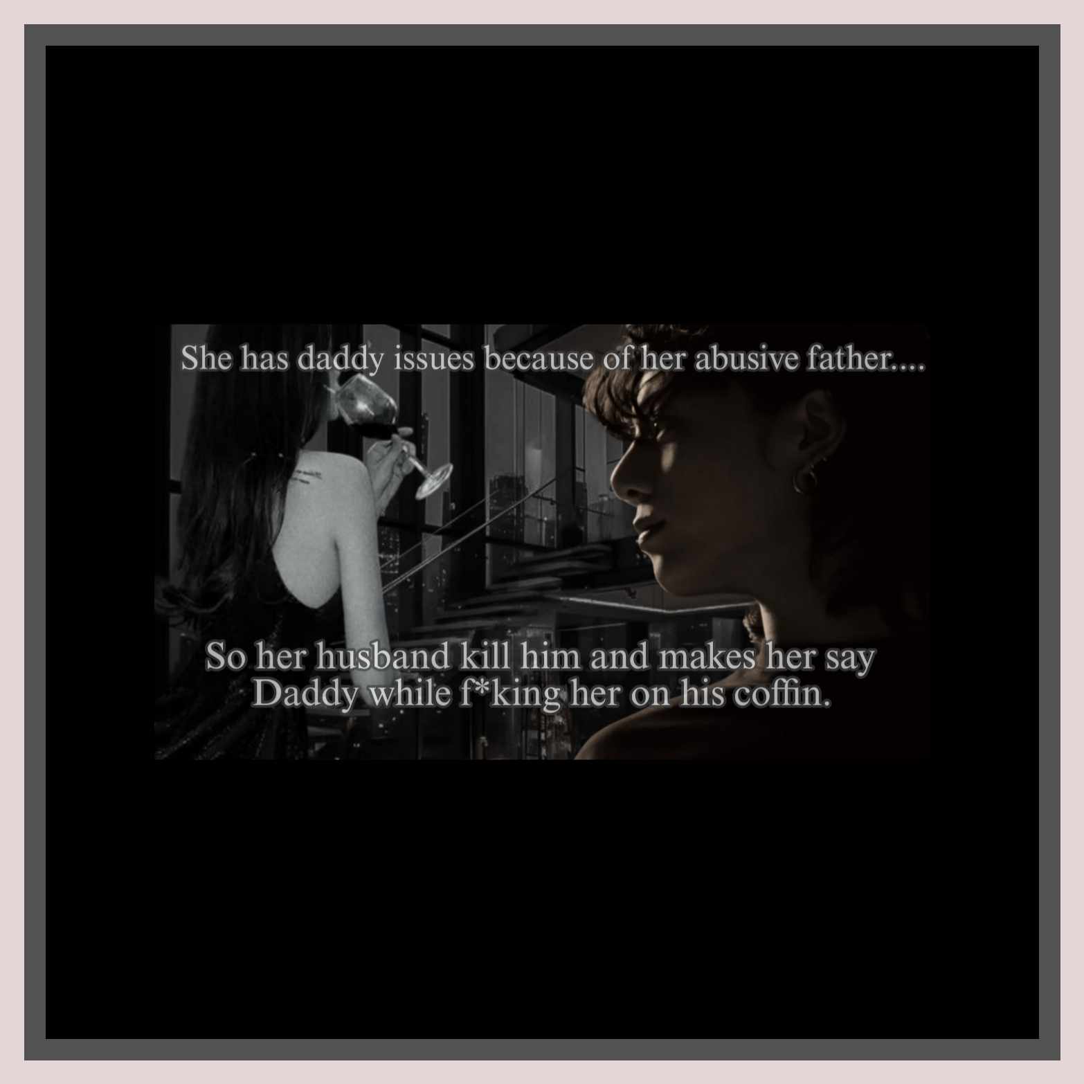 ONESHOT-2||JJK||She has daddy issues because of her abusive father....So her husband kill him and makes her say Daddy while f*king her on his coffin.