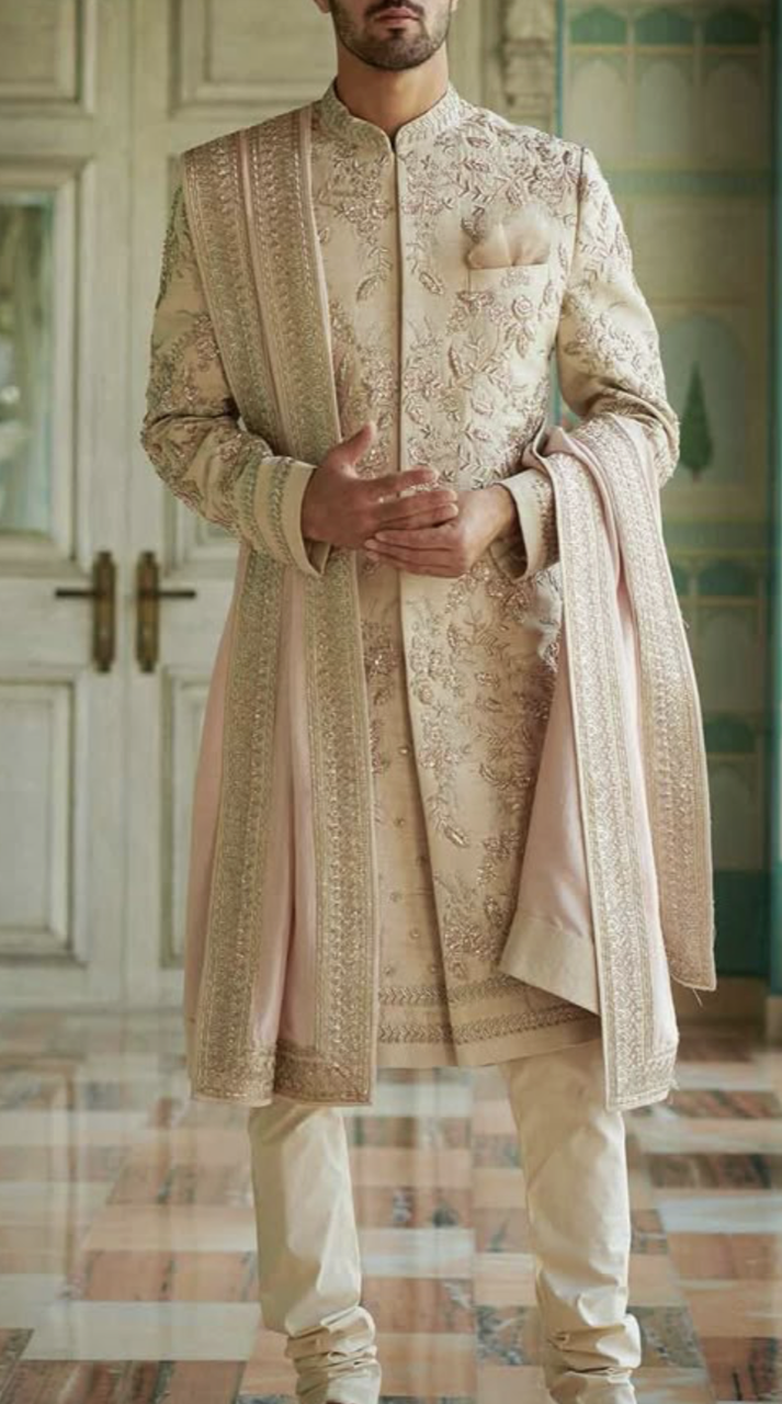 Every detail precise, controlled, almost untouchable—his elegance amplifies her nervous awe