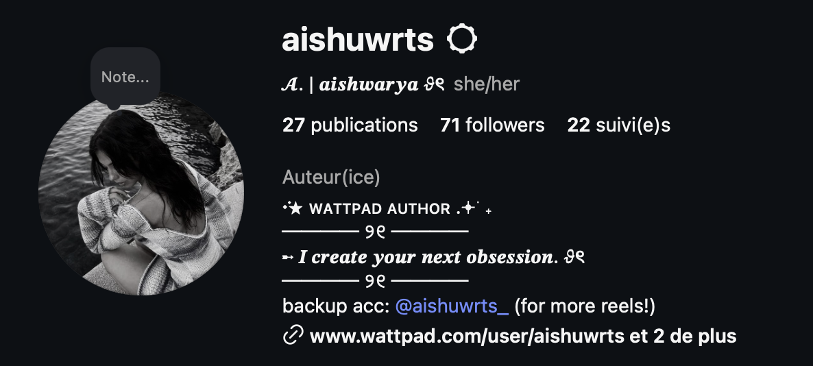 — with love, your hopelessly romantic author,Aish <3