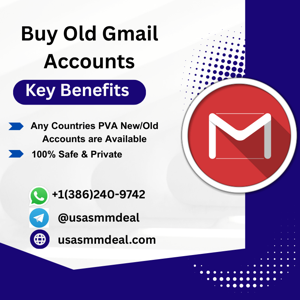 Best sites to Buy Gmail Accounts in Bulk (PVA, Old)