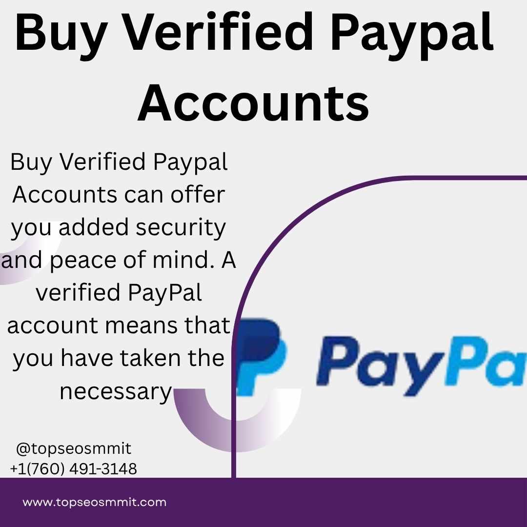 #10 Buy Verified PayPal Accounts - Personal & Business Available 2026