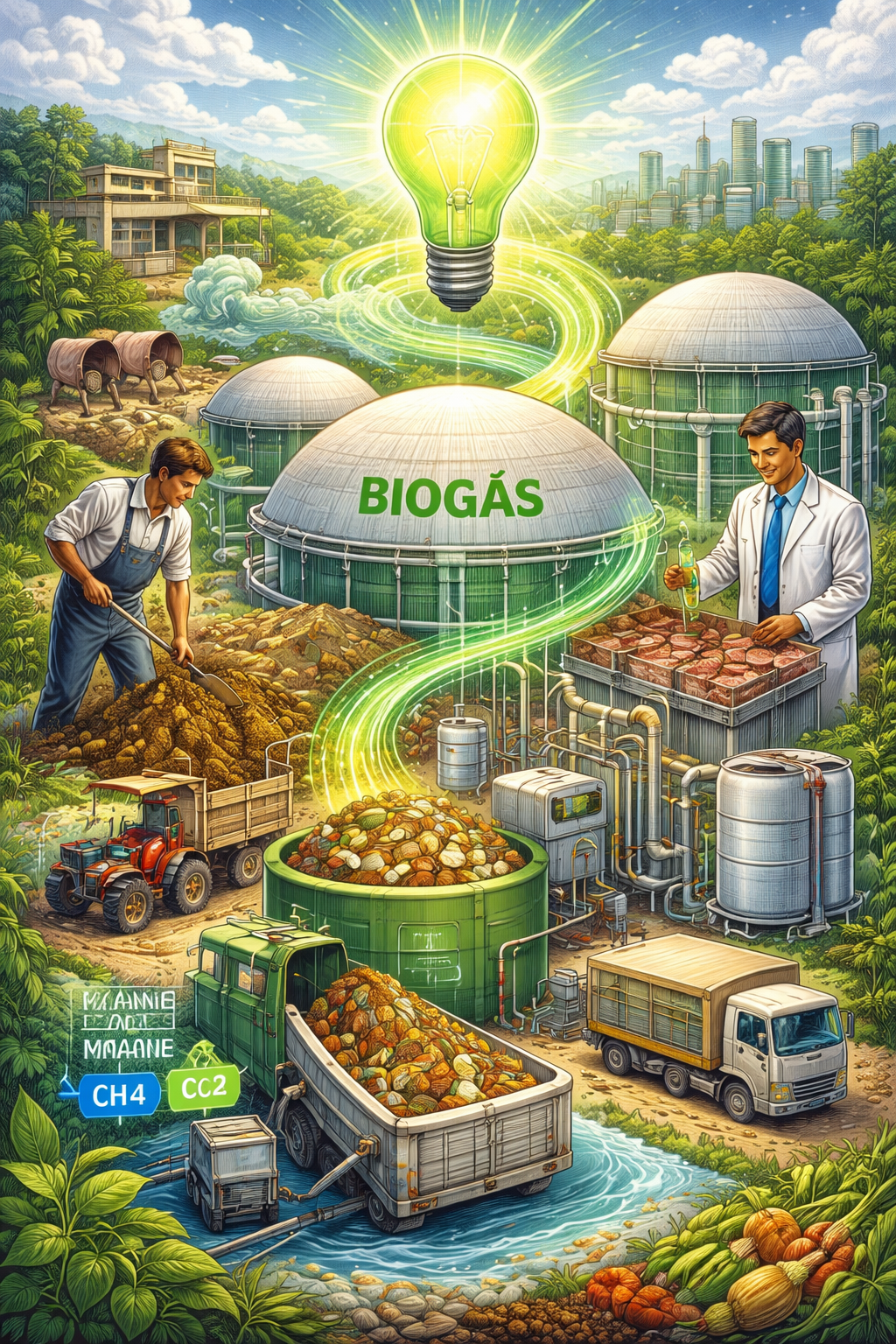 Artículo 2: Metanogenia – La Alquimia Moderna del Biogás