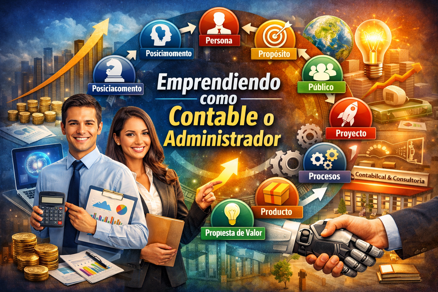 Emprendimiento como contable o administrador: