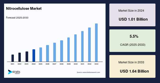 Nitrocellulose Market: Global Industry Analysis, Market Size, Trends, and Forecast (2025–2033)