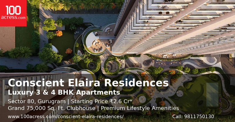 Luxury Lifestyle at Conscient Elaira Residences Sector 80 Gurgaon