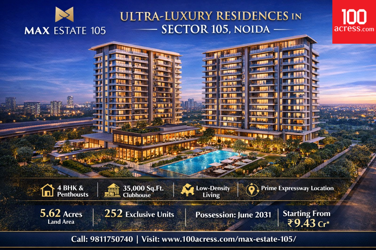 Thinking of Buying Max Estate 105 Noida? Here’s Everything You Need to Know