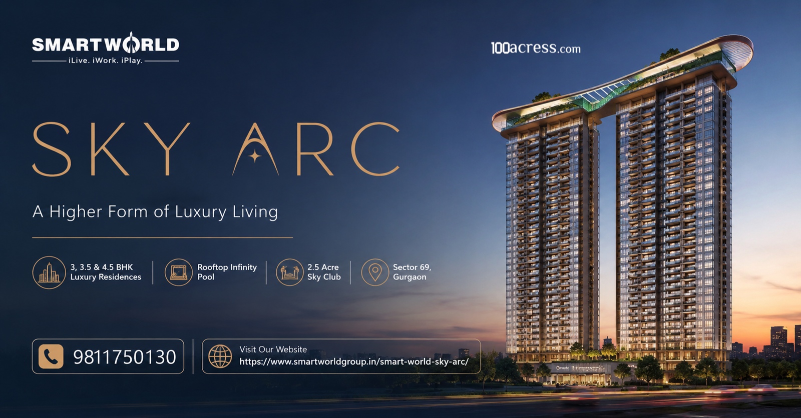 Smartworld Sky Arc Sector 69 Gurgaon: Price, Floor Plans, Amenities, Location & Investment Benefits