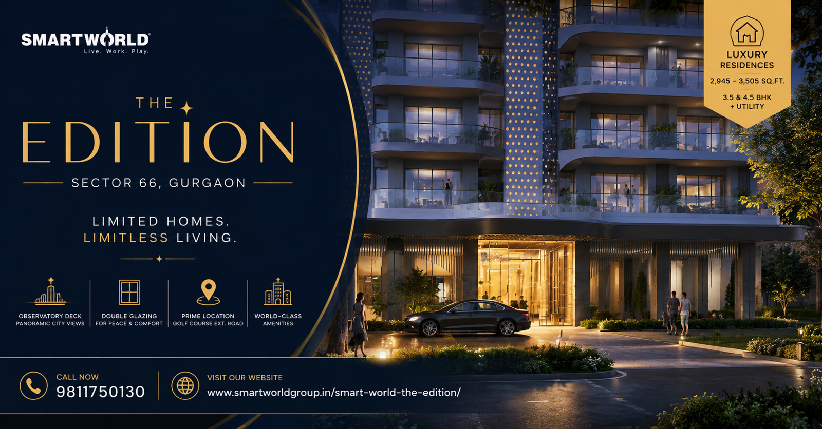 Smartworld The Edition Gurgaon: Luxury Residences in Sector 66
