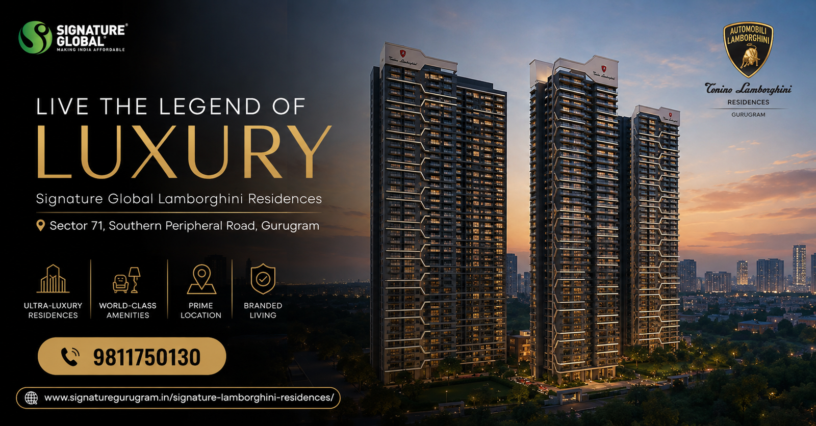 Why Signature Global Lamborghini Residences Gurgaon Is Turning Heads in 2026