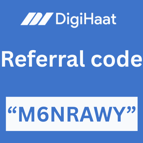 DigiHaat App Referral code “M6NRAWY” Get 50% Off On first Order