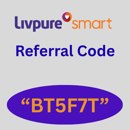 Livpure Smart Referral Code “BT5F7T” Get 100 Rs discount