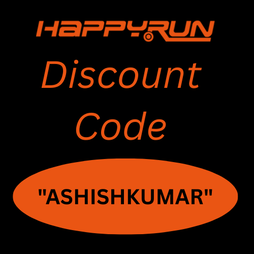 Happyrunsports Discount Code "ASHISHKUMAR" Get 2% Off On All Products!