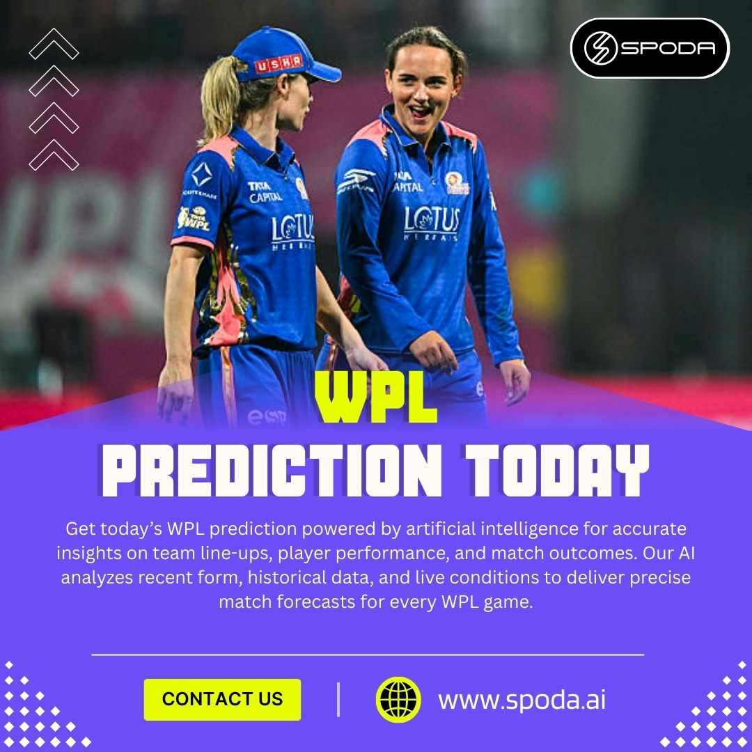 WPL Prediction Today Using AI for Accurate Player & Match Analysis