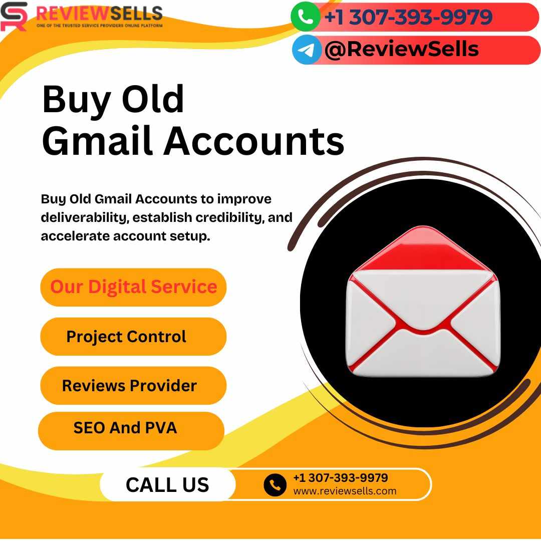Buy Old Gmail Accounts - Aged & PVA | ReviewSells 2026