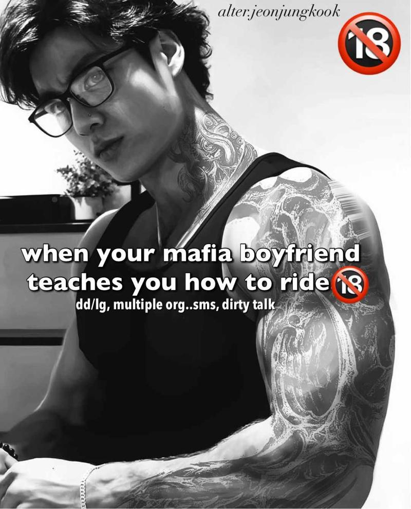 mafia daddy teaching you how to ride
