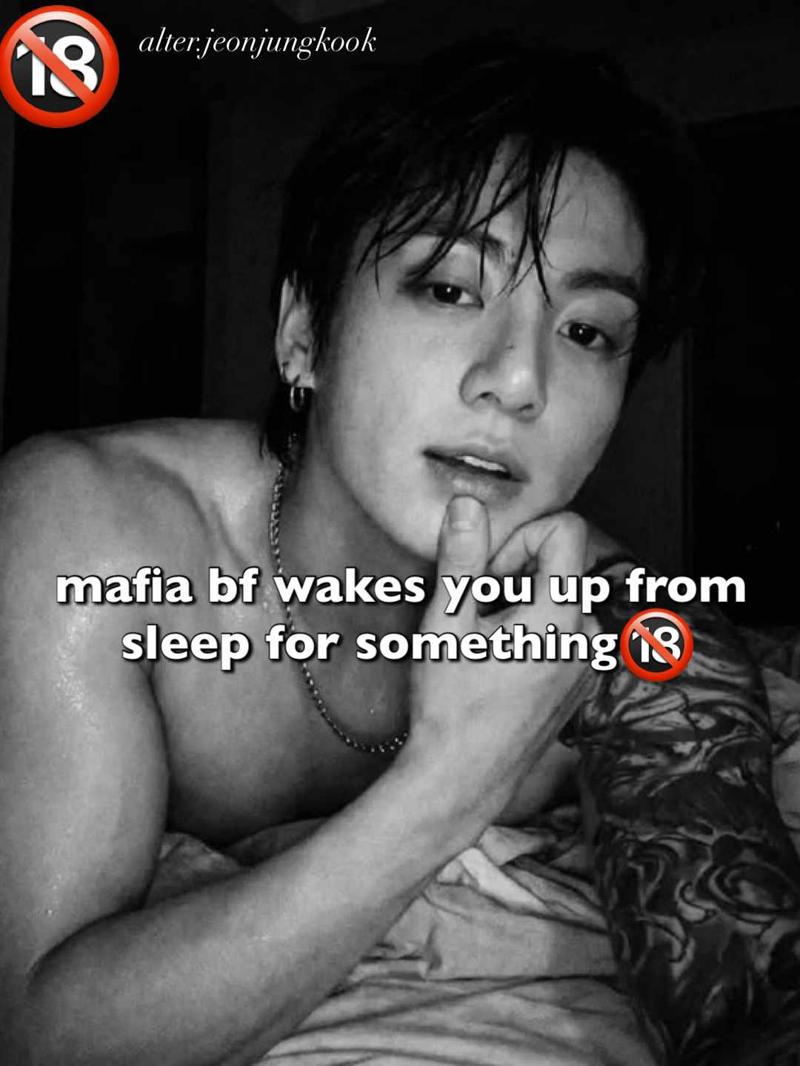 mafia bf wakes you up from sleep for something