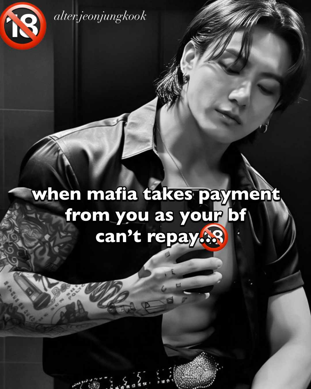 when mafia takes payment  from you as your bf  can’t repay…