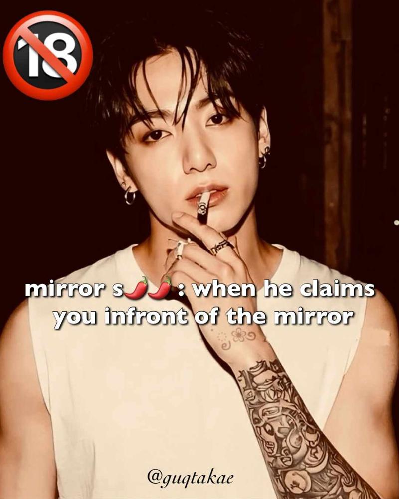 he rails you infront of the mirror