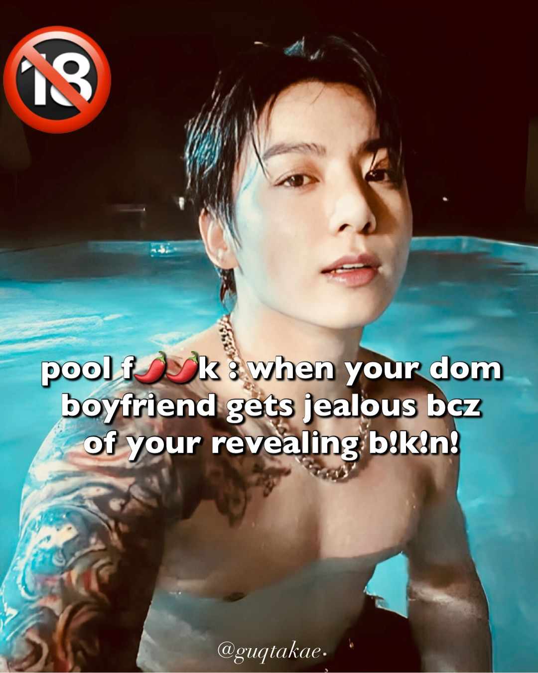 when your jealous dom boyfriend rails you at the pool party