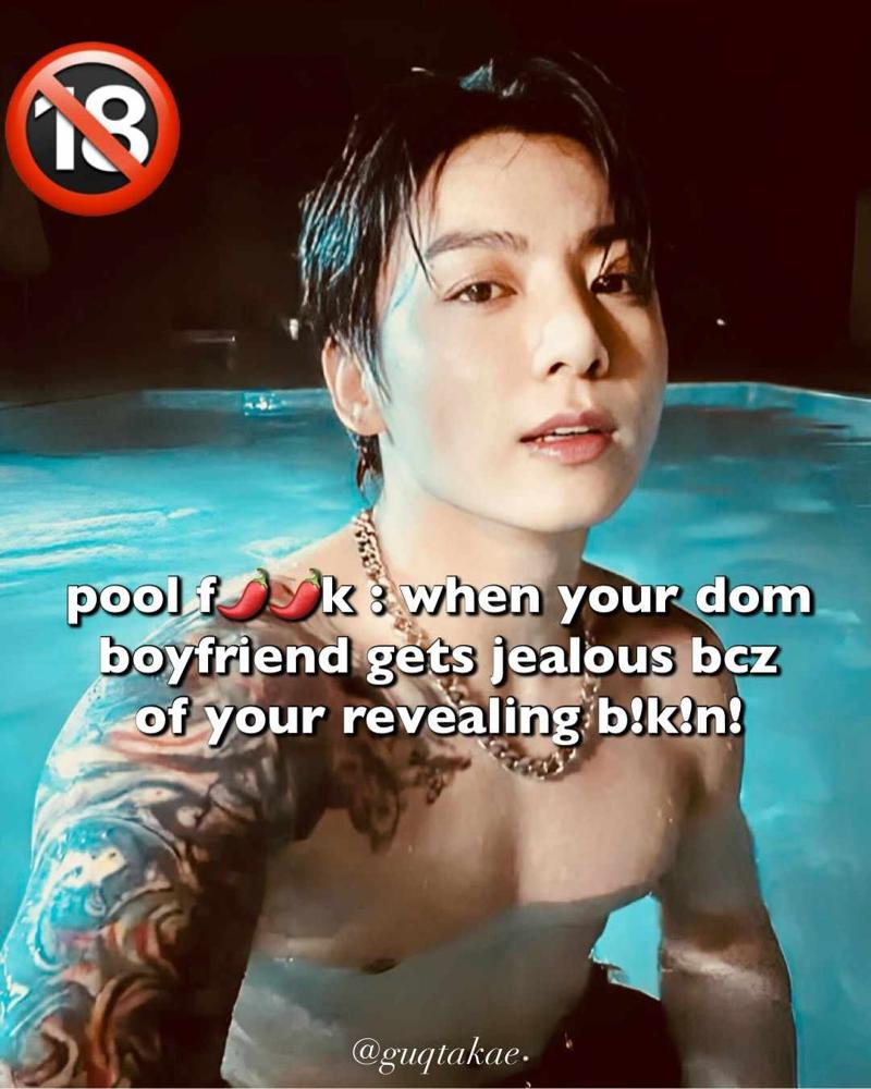 when your jealous dom boyfriend rails you at the pool party