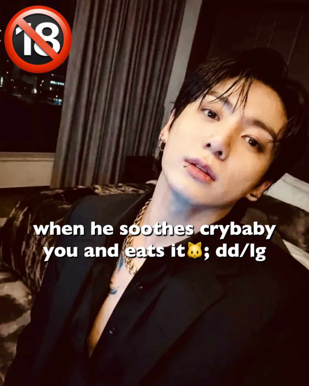 when he soothes crybaby you and eats kitty🐱; ddlg