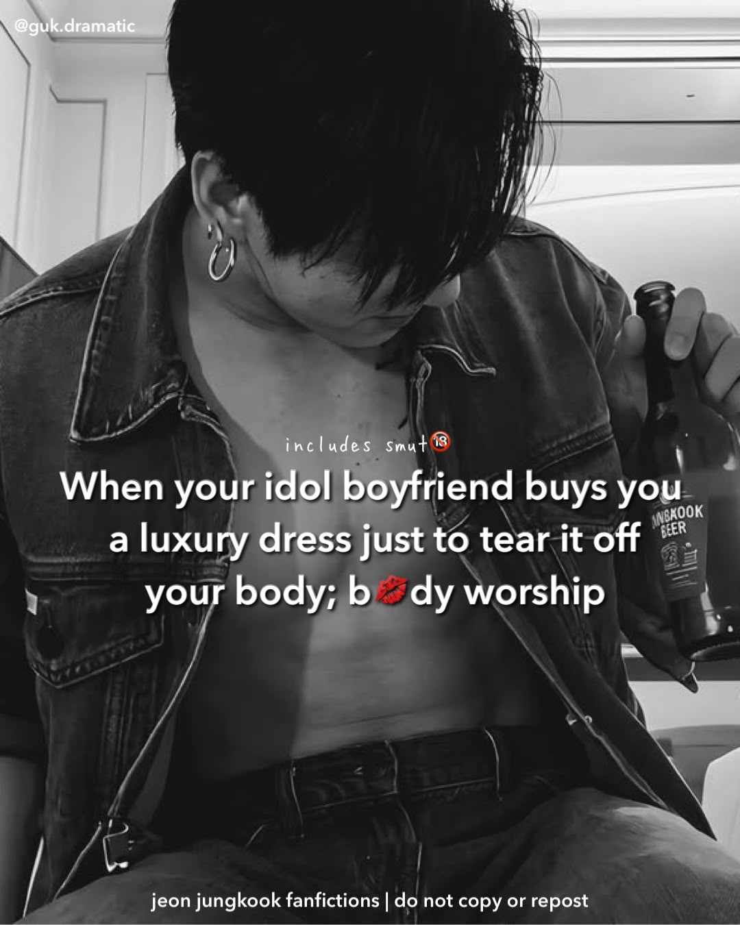 When your idol boyfriend buys you a luxury dress just to tear it off your body