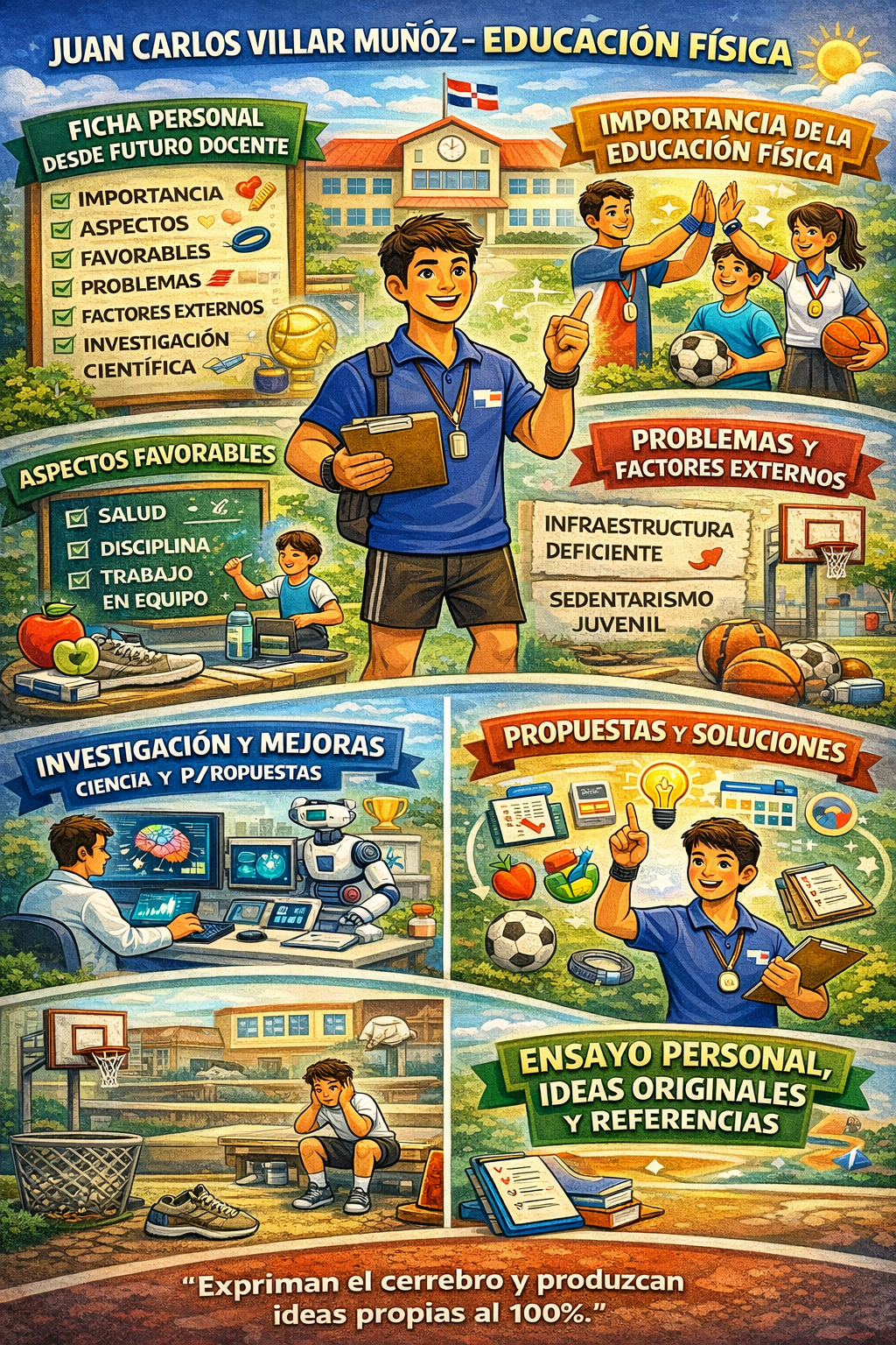 Movimiento con propósito:La educación física como eje de formación integral.