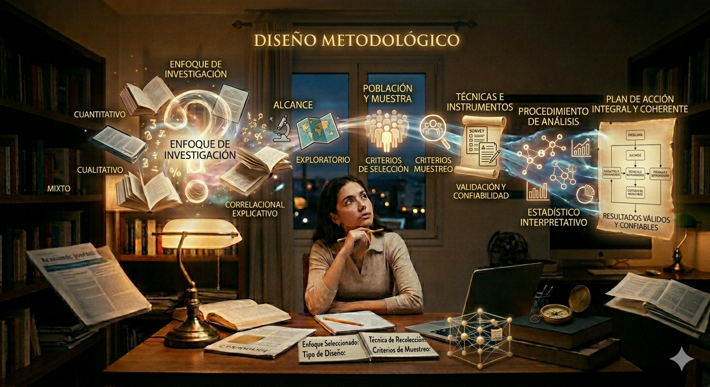 ​El Diseño Metodológico
