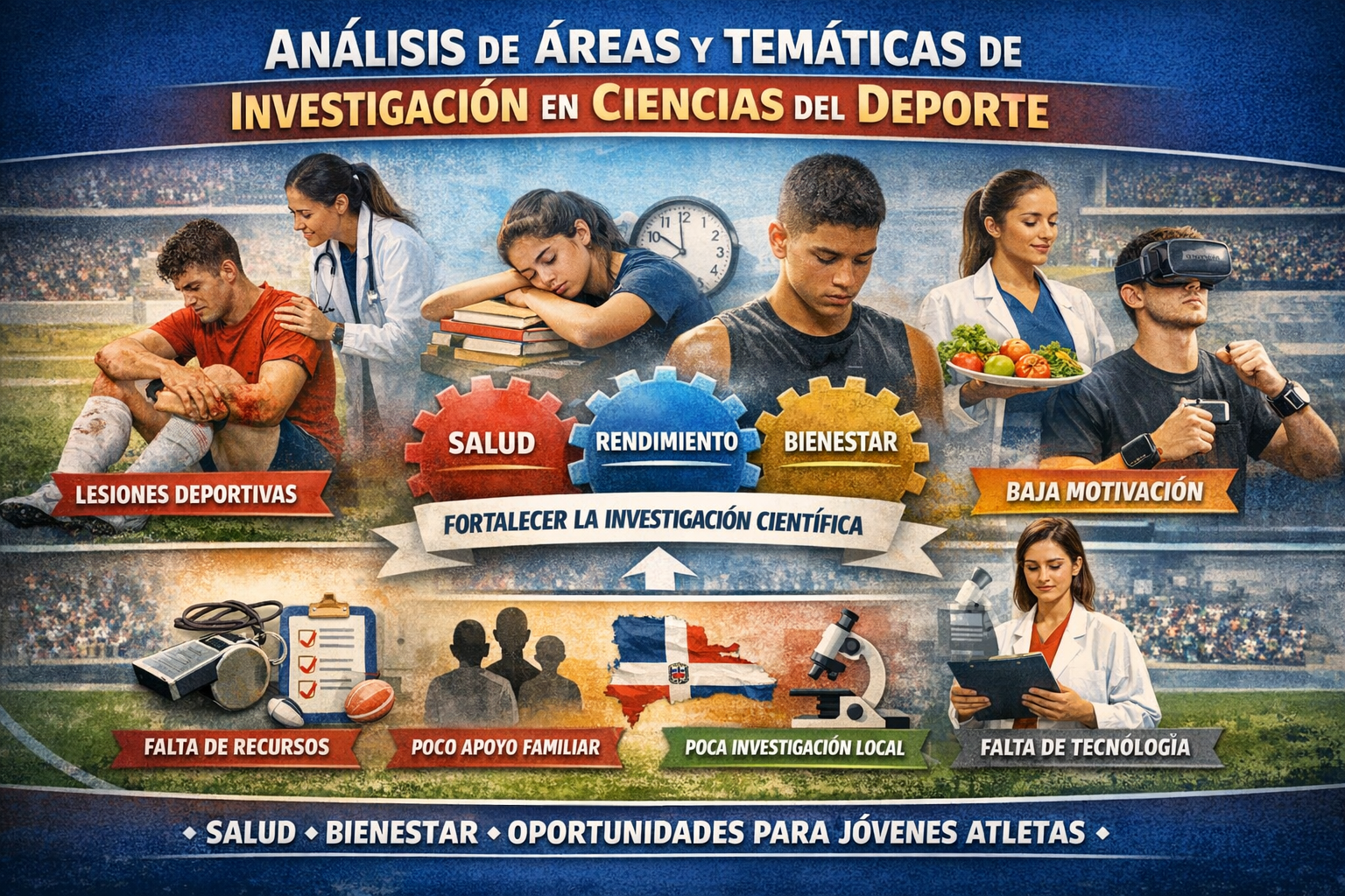 Análisis de las áreas de investigación en ciencias del deporte y su relación con el aprendizaje