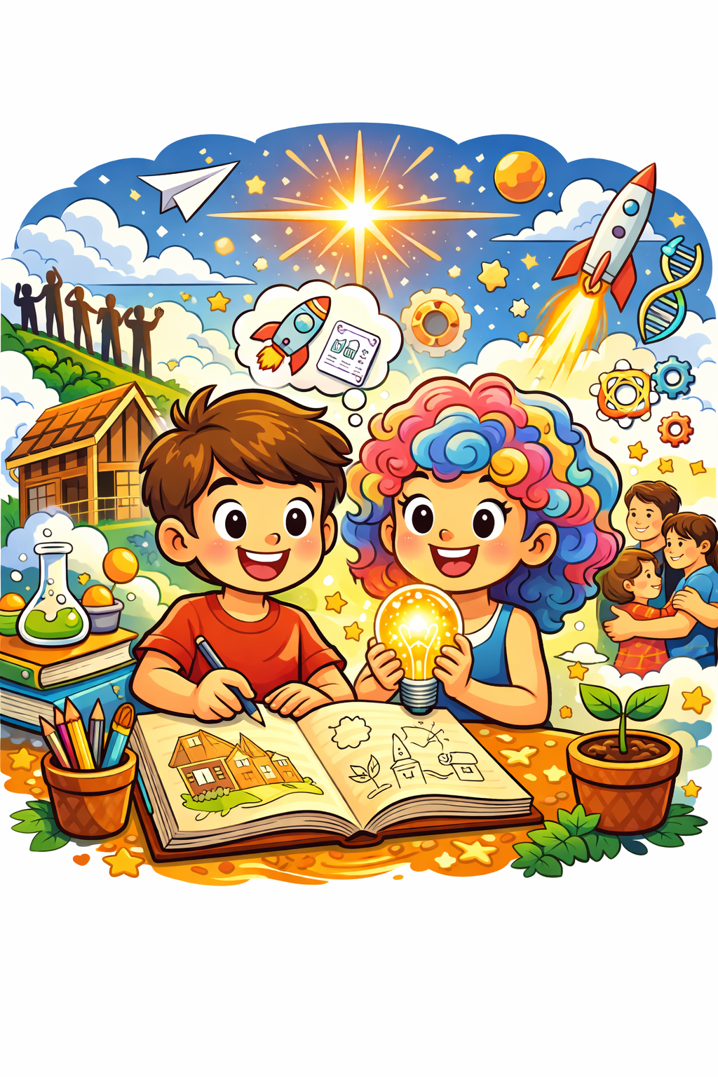 Análisis de creer y crear