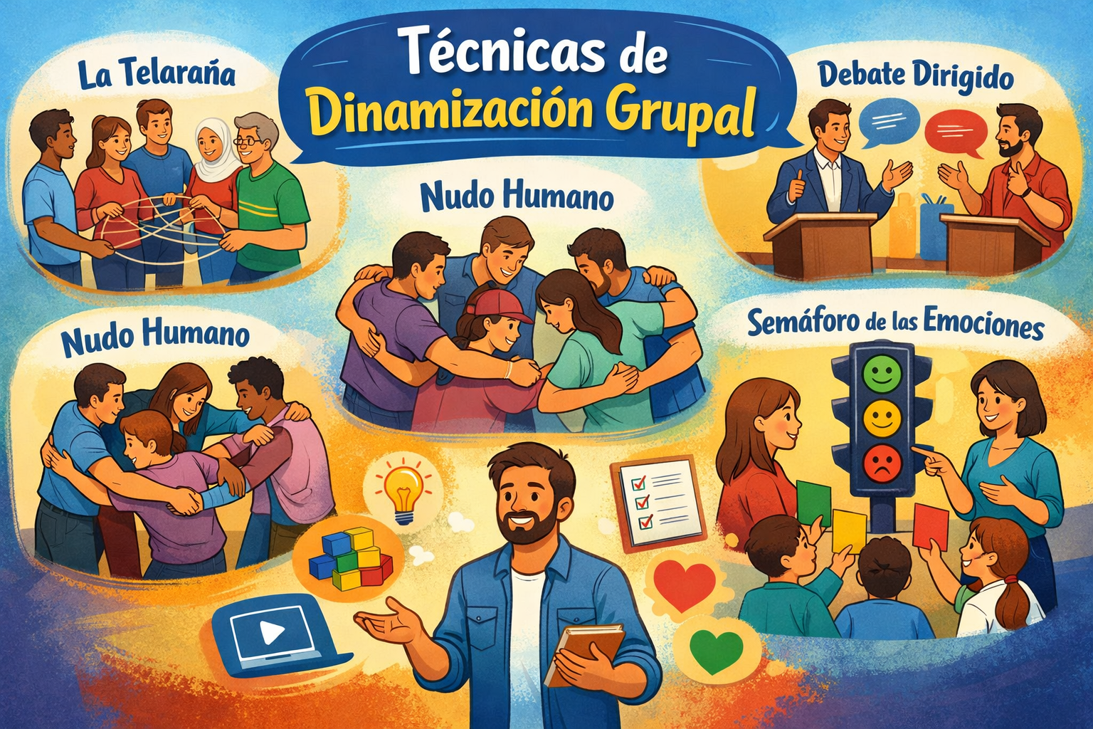 Mi experiencia y reflexión sobre las técnicas de dinamización grupal