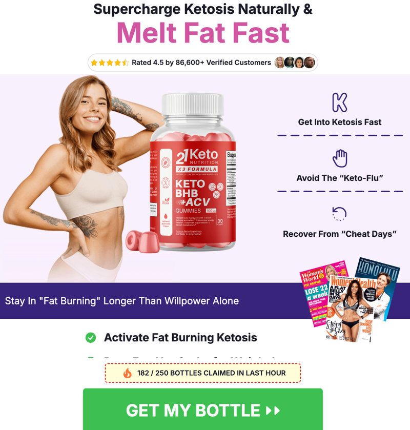 21KETO Gummies Canada: A Beginner-Friendly Keto Solution