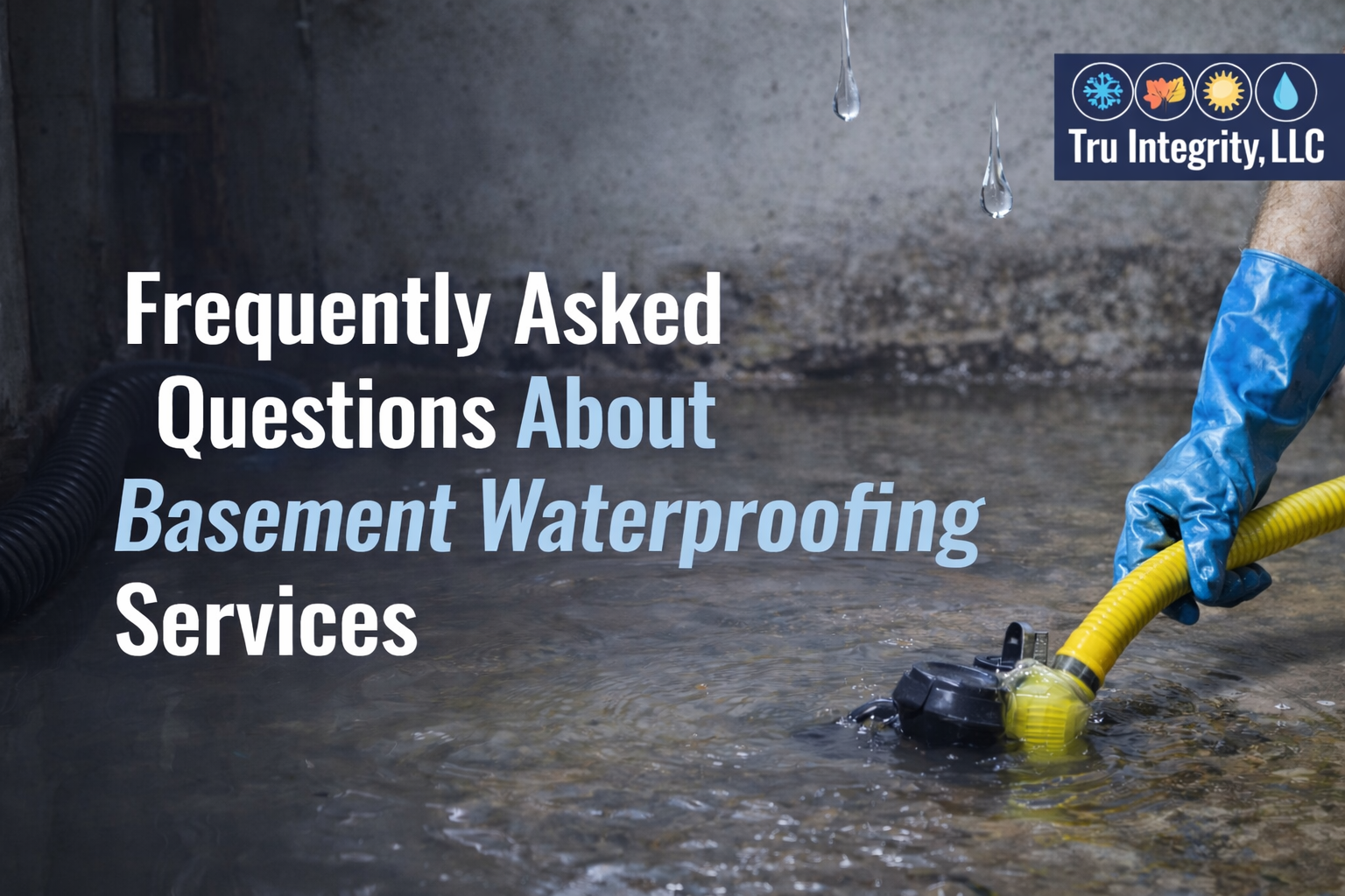 Frequently Asked Questions About Basement Waterproofing Services