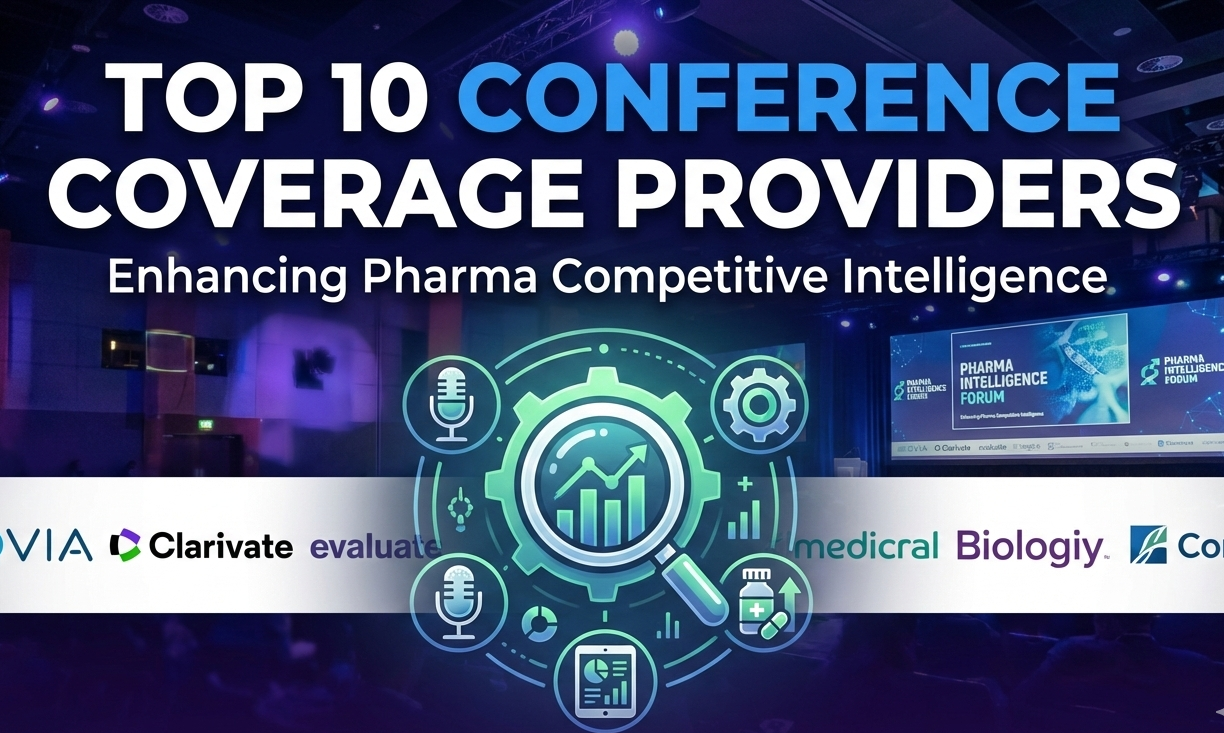Top 10 Conference Coverage Providers Enhancing Pharma Competitive Intelligence