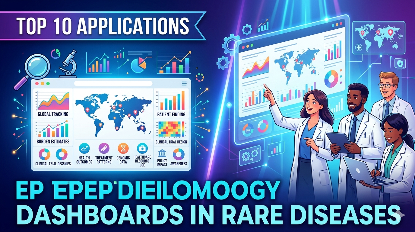 Top 10 Applications of Epidemiology Dashboards in Rare Diseases