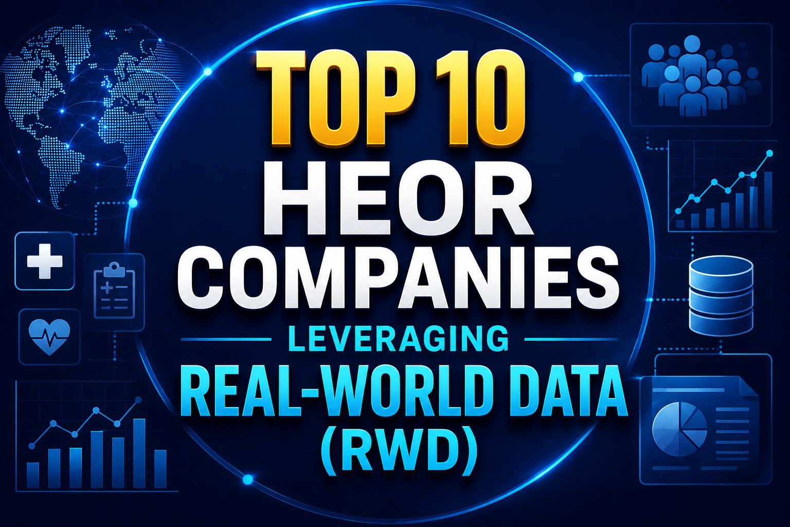 Top 10 HEOR Companies Leveraging Real-World Data (RWD)