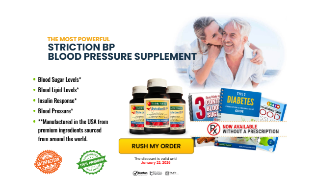 StrictionBP Blood Pressure Reviews 2025