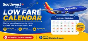 Save Big on Travel with the Southwest Airlines Low Fare Calendar