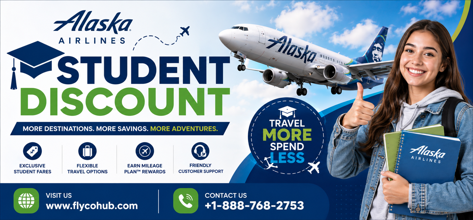 Alaska Airlines Student Discount: Save More on Your Next Trip