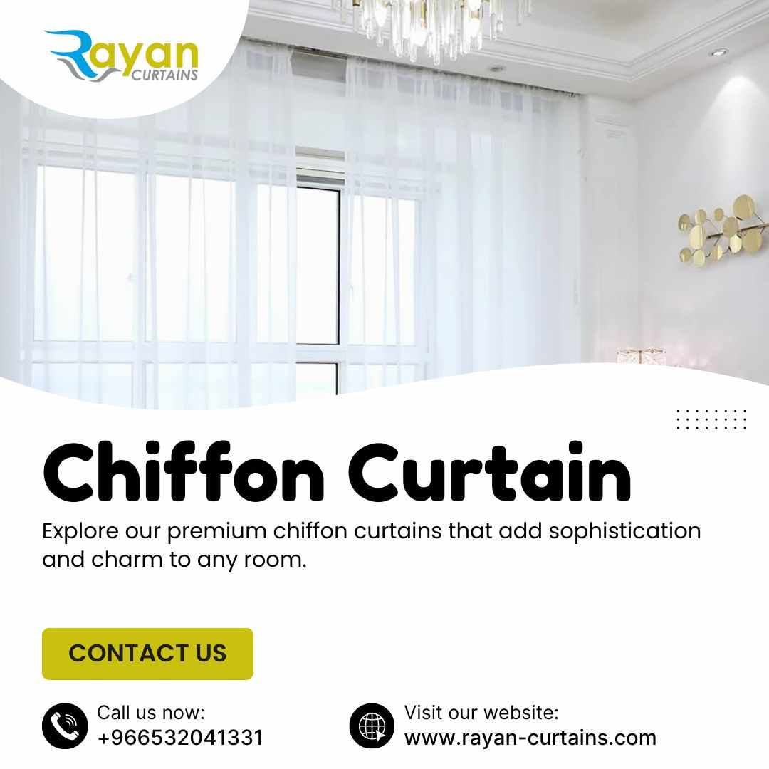 Stylish Chiffon Curtains for Modern and Cozy Interiors