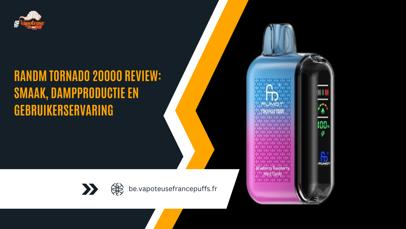 RandM Tornado 20000 Review: Smaak, Dampproductie en Gebruikerservaring