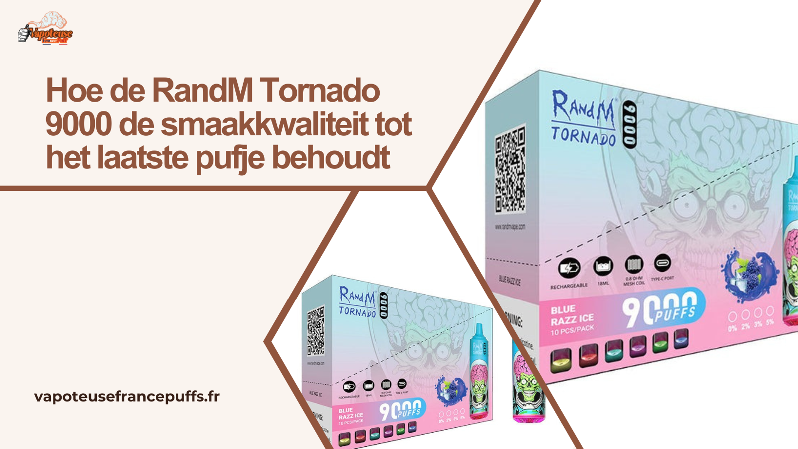 Hoe de RandM Tornado 9000 de smaakkwaliteit tot het laatste pufje behoudt