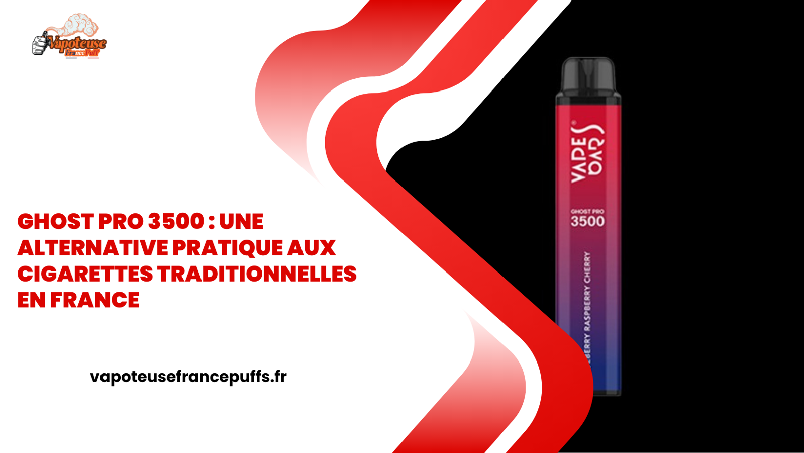 Ghost Pro 3500 : Une Alternative Pratique aux Cigarettes Traditionnelles en France