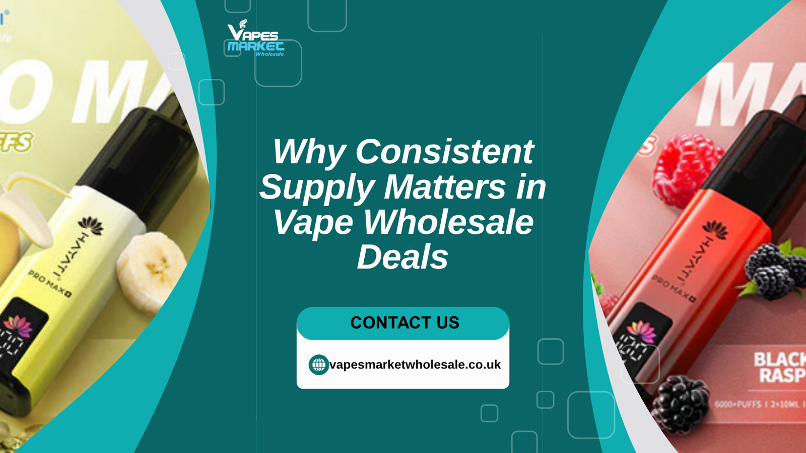 Why Consistent Supply Matters in Vape Wholesale Deals